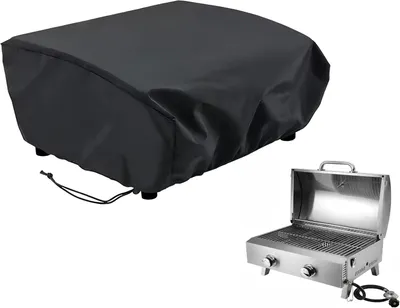 Produktbild von Grillplatten Schutzhülle 70 x 47 x 30 cm, 420D Oxford-Gewebe, wasserdicht, für Garten