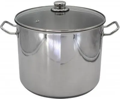 Produktbild von Karl Krüger 72728, 17 l, Edelstahl, Keramik, Gas, Halogen, Induktion, Versiegelte Platte, Edelstahl, Glas, 30 cm