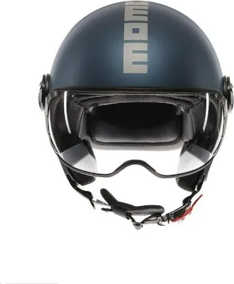 Produktbild von Jethelm MOMO DESIGN MOMO FGTR EVO E2206 Motorradhelm Offener Helm Matt silber L Sonnenblende 21184A8006-003-L