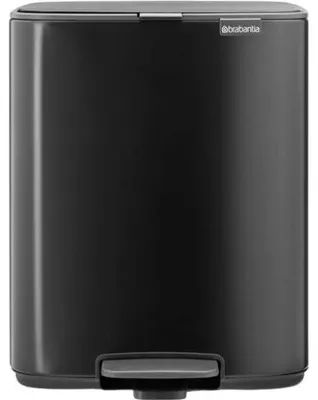 Immagine prodotto di Brabantia Treteimer Bo 12 Liter Matt Black