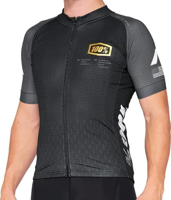 Produktbild von 100% Exceeda Jersey Black/Charcoal S