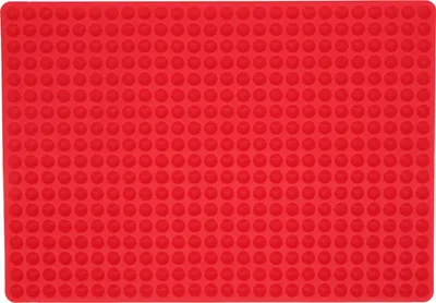 Produktbild von Silikon Backform für Hundekekse 468 Mulden Rot | Halbkugel Form backmatte von -40 bis +230°C