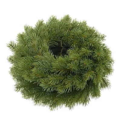 Produktbild von Adventskranz Tanne grün Ø 30 cm - Kunststoff