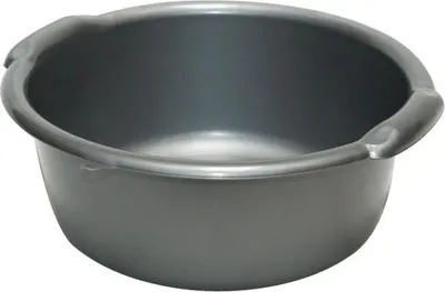 Produktbild von Runde Schüssel Ø45cm 20l Silber – Aluminium und Kunststoff