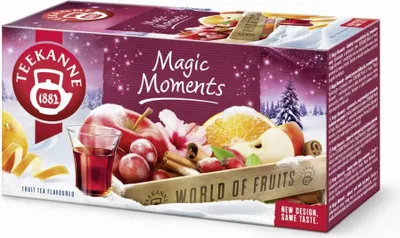 Produktbild von Teekanne Wintertee Mischung 20 Teebeutel - Früchtetee mit Zimt - Rum Aroma Tee