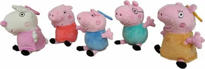 Produktbild von Plüsch-Schlüsselanhänger/Wallet mit Clip Peppa Pig