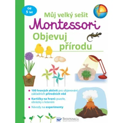 Immagine prodotto di Můj velký sešit Montessori - Objevuj přírodu