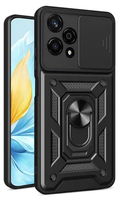 Produktbild von Techsuit Camshield Back Cover Hülle für HONOR 200 Lite - Schwarz