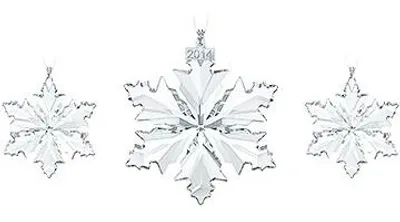 Obrázek produktu pro Vánoční sada ozdob Swarovski ve tvaru hvězd 2014 Christmas Set 2014 5059030 AP 2014