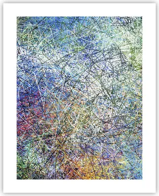 Produktbild von Poster - Poster ohne Rahmen - Abstraktion modern - 40x50 cm - Wand Bild - Wanddeko - Wandbilder - Kunstposter - Wandposter - Bilder - Kunstdruck - Wanddekoration - Wandbild - P2XPA40x50-3668