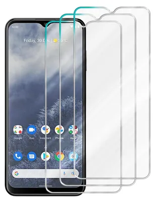 Produktbild von Cadorabo 3x Schutzfolie für Nokia G60 5G in KRISTALL KLAR Gehärtetes Tempered Display-Schutzglas Panzerfolie