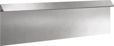 Produktbild von Schneckenzaun 16 pcs Silber 100 x 3,5 x 25 cm Edelstahl