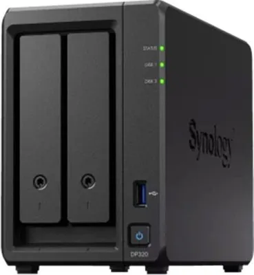 Produktbild von Synology NAS DP320 2 Bay 8TB - Netzwerkspeichergerät mit ActiveProtect