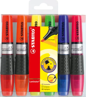 Produktbild von Textmarker - STABILO LUMINATOR - 6er Pack - mit 6 verschiedenen Farben