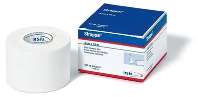 Immagine prodotto di Strappal, cerotto adesivo non elastico, 10 m x 5 cm, confezione da 18 cerotti | Confezione (18 cerotti)