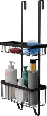 Immagine prodotto di Organizer a due ripiani, in acciaio inossidabile, per il bagno