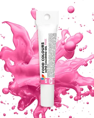 Produktbild von Rosa Gel-Lebensmittelfarbe, Gel