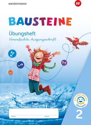 Produktbild von BAUSTEINE Sprachbuch und Spracharbeitshefte. Übungsheft 2 Vereinf. Ausgangsschrift mit interaktiven Übungen