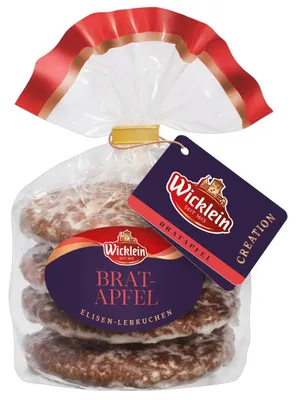 Produktbild von Wicklein Creation Elisen-Lebkuchen Bratapfel 275g