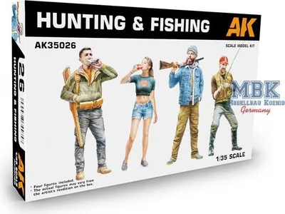 Obrázek produktu pro AK Interactive S.L. AK-35026 Lov a rybaření