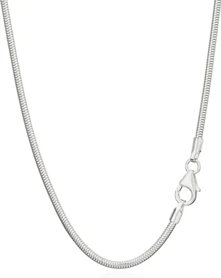 Produktbild von Echte 925er Sterlingsilber Schlangenkette Silberkette 50cm 1,60mm 5,3g 5931