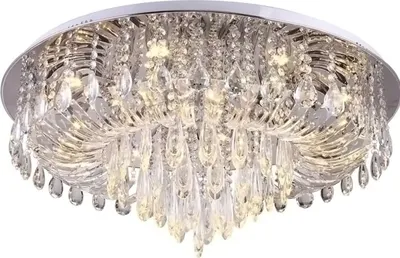 Produktbild von tooLight Deckenlampe App781-9C Kristall Runden 9-Lichtquelle G9 50X50Cm