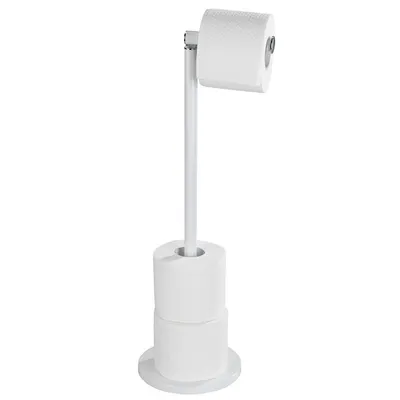 Zdjęcie produktu dla Stojak na papier toaletowy z uchwytem, 2w1, WENKO
