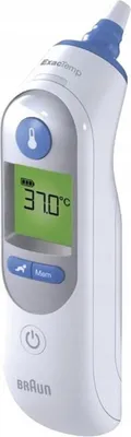 Zdjęcie produktu dla Termometr Douszny BRAUN IRT6520WE THERMOSCAN 7 +21 kapturków