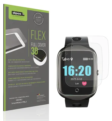 Immagine prodotto di 2x Pellicola protettiva opaca per ABUBU SmartWatch PBL2 Protezione Antiurto Anti-Shock