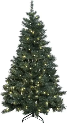 Produktbild von Best Season LED-Weihnachtsbaum "Ottawa" beleuchtet, outdoor ca.180 cm, 180 warm white LED, Kunststoff-Fuß, 609-02
