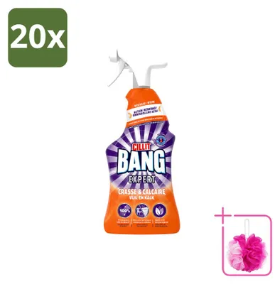 Produktbild von 20 x Cillit Bang Kalk & Schmutz Reiniger - 750 ml - Sparpackung - 20 Stücke