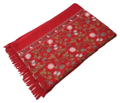 Productafbeelding van Geborduurde Pashmina Sjaal met Kasjmier-Textuur voor Herfst-Winter