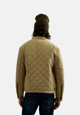 Produktbild von Replay Leichte Steppjacke mit Stehkragen, Reißverschlusstaschen & klassischem Steppmuster