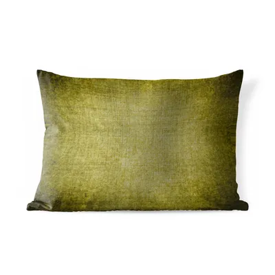 Obrázek produktu pro MuchoWow® Vnější polštář - Olivově zelené pozadí -50x30 cm- Odolnost proti povětrnostním vlivům - polštář do obývacího pokoje