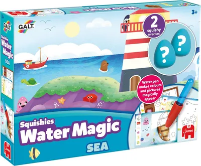 Produktbild von Galt Toys Water Magic - Squishies Meerestiere, 3 Jahr(e), Karton, Kunststoff