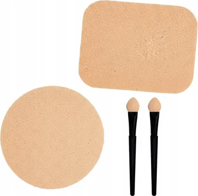 Produktbild von Make up schwämme set 4 tlg mit applikatoren foundation concealer präzises auftragen natürliches finish