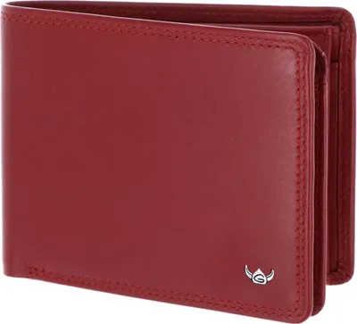 Produktbild von Golden Head Leder Geldbörse Polo RFID Protect Scheintasche 1420 Rot dunkelrot