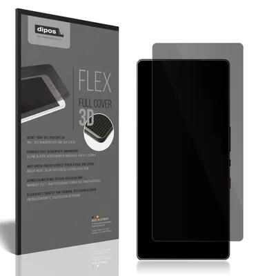 Produktbild von Full Cover Privacy Blickschutzfolie für ZTE Nubia Redmagic 10 Pro+ Folie Anti-Shock
