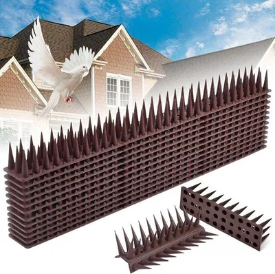 Produktbild von Famanu Vogelpinnen Set - 43 cm - nachhaltiges Material - effektive Vogelabwehr