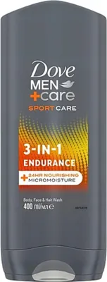 Produktbild von Dove - Duschgel - 3-in-1 - Men Care Sport Care Endurance - Erfrischend und energetisierend - 250 ml - 1 Stück