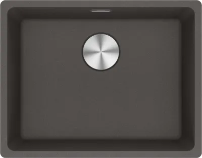 Produktbild von Franke Maris MRG 110-52 Einbauspüle Schiefergrau Fragranite für Unterschrank ab 60 cm, Handbetätigung - inkl.