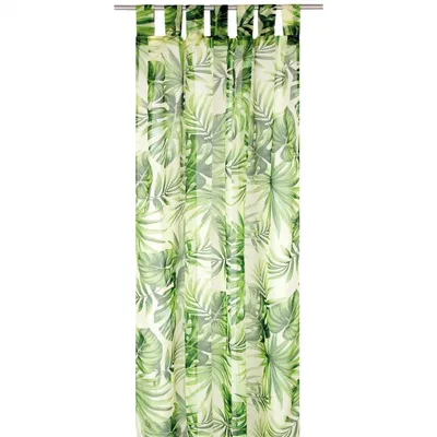 Produktbild von Gardine Voile mit Schlaufen, Schlaufenschal Dekoschal (Greenline) in der Größe: 140x245cm