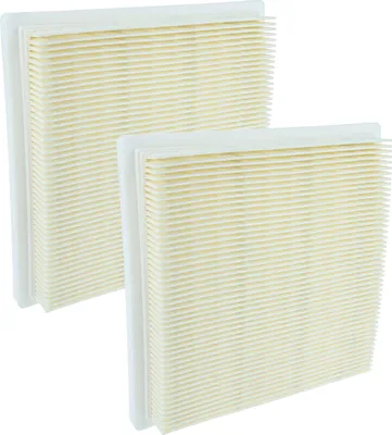 Produktbild von vhbw 2x Flachfaltenfilter Ersatz für Bosch 2609256F65 für Staubsauger