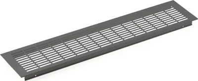 Produktbild von Naber Lüftungsgitter 2. Ausschnittmaß 475 x 93,5 mm, edelstahlfbg.