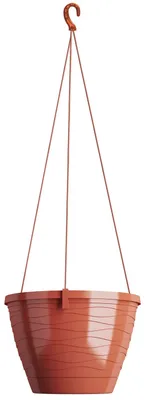 Zdjęcie produktu dla Doniczka Wisząca Aurora Terakota 26 Cm Z Podstawką