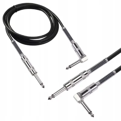 Obrázek produktu pro Betune Kytarový kabel úhlový 5m Jack 6,3mm
