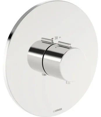 Produktbild von Hansa HANSAEASYTHERM-Sichtteil für einen Abgang, 8860, Rosette rund, chrom, 1 Stk.