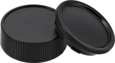 Produktbild von Kameragehäusedeckel & Objektivrückdeckel Set für Leica M – Schutzkappen für Kamera & Objektiv