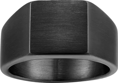 Produktbild von Karisma Männer Edestahl Schwarzer Ring Matt - RHX105 - 62 (19.7)
