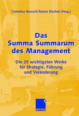 Produktbild von Das Summa Summarum des Management